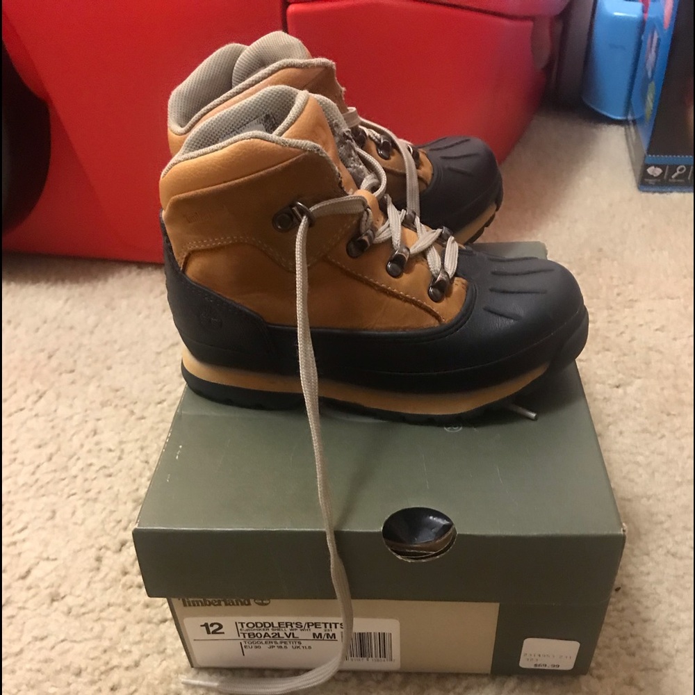 Toddle boy timberlands